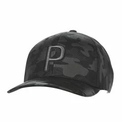 PUMA Golf Puma Camo Pattern Snapback Cap -Golf Headwear Sales Store 023065 02 26023.1674060704