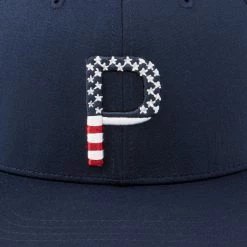 PUMA Golf Puma Pars & Stripes P Snapback Cap -Golf Headwear Sales Store 023824 02 dt02 1 41572.1674061679