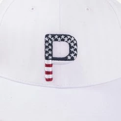 PUMA Golf Puma Pars & Stripes P Snapback Cap -Golf Headwear Sales Store 023824 03 dt02 1 60059.1674061679