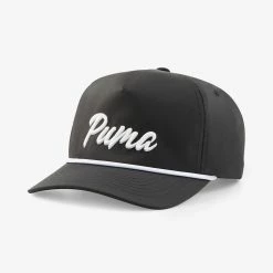 PUMA Golf Puma Retro Rope Snapback Cap