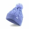 PUMA Golf Puma Womens Cable Pom Beanie -Golf Headwear Sales Store 024218 02 29373.1669666372