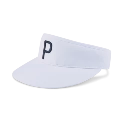 PUMA Golf Puma P Adjustable Visor -Golf Headwear Sales Store 024253 06 38513.1674150069