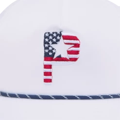 PUMA Golf Puma Pars & Stripes Rope Cap -Golf Headwear Sales Store 024430 02 dt02 37289.1674147168