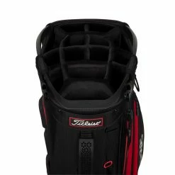 Titleist Hybrid 14 Golf Bag -Golf Headwear Sales Store 2021 Hybrid 14 Black Black Red TB21SX14 006 05 04267.1659463320