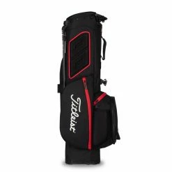Titleist Players 4 Stand Bag -Golf Headwear Sales Store 2021 Players 4 Black Black Red TB21SX4 006 04 74616.1659459543
