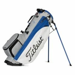 Titleist Players 4 Plus Stand Bag 2021 -Golf Headwear Sales Store 2021 Players 4 Plus Gray White Royal TB21SX1 214 01 88495.1677002466