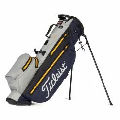 Titleist Players 4 StaDry Stand Bag 2021 -Golf Headwear Sales Store 2021 Players 4 StaDry Navy Gray Canary TB21SX2 427 01 01193.1649974333