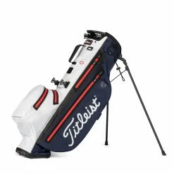 Titleist Players 4 StaDry Stand Bag 2021 -Golf Headwear Sales Store 2021 Players 4 StaDry Navy White Red TB21SX2 416 01 87646.1649974333