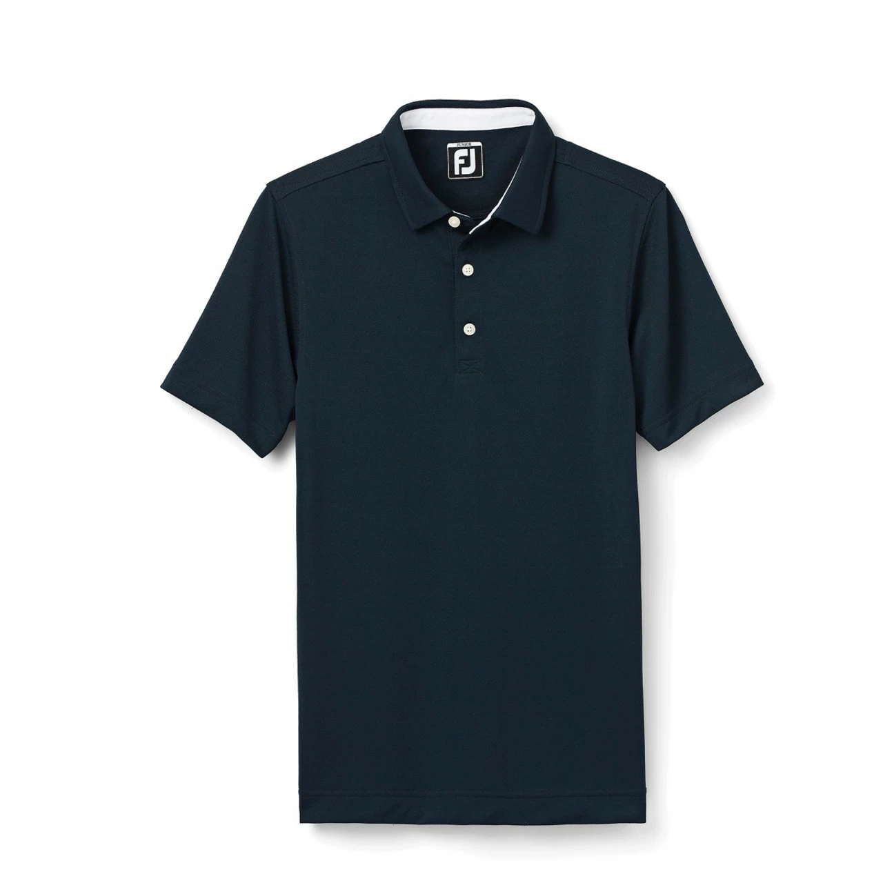 FootJoy Golf FootJoy Junior Solid Pique Polo 4 FootJoy Golf FootJoy Junior Solid Pique Polo - Image 2