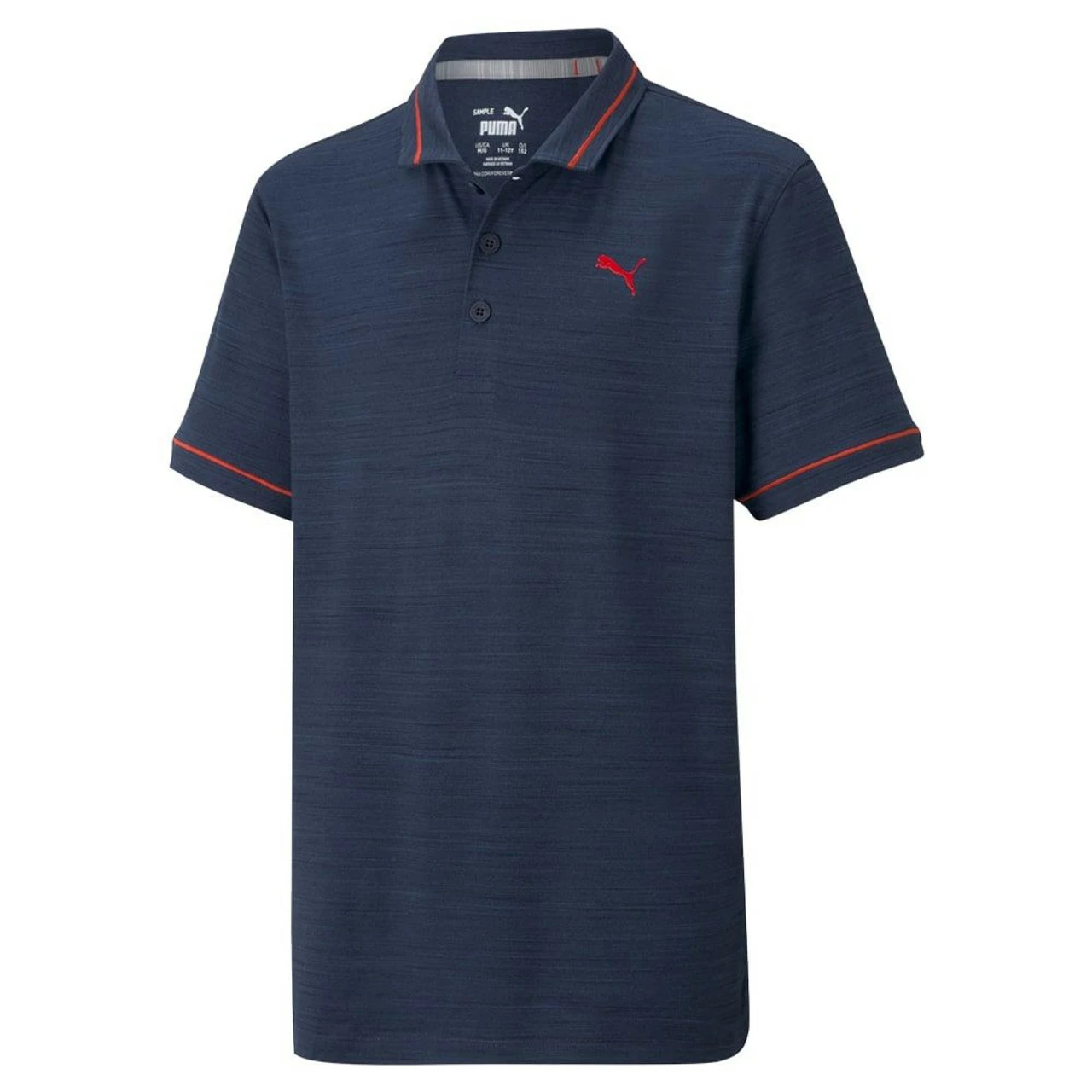 PUMA Golf Puma Boys Cloudspun Monarch Polo 8 PUMA Golf Puma Boys Cloudspun Monarch Polo - Image 6