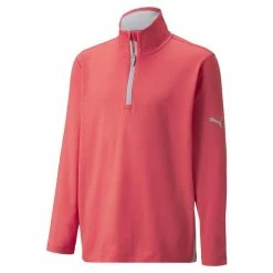 PUMA Golf Puma Boys Gamer 1/4 Zip Pullover -Golf Headwear Sales Store 535099 04 01352.1665510659
