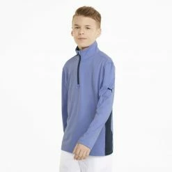 PUMA Golf Puma Boys Gamer 1/4 Zip Pullover