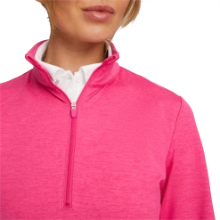 PUMA Golf Puma Womens Cloudspun Rockaway 1/4 Zip -Golf Headwear Sales Store 535516 09 mod02 32840.1674689210