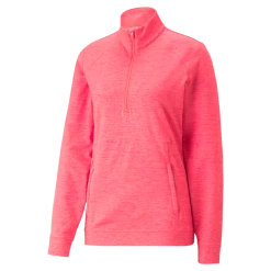PUMA Golf Puma Womens Cloudspun Rockaway 1/4 Zip -Golf Headwear Sales Store 535516 12 48750.1674755646
