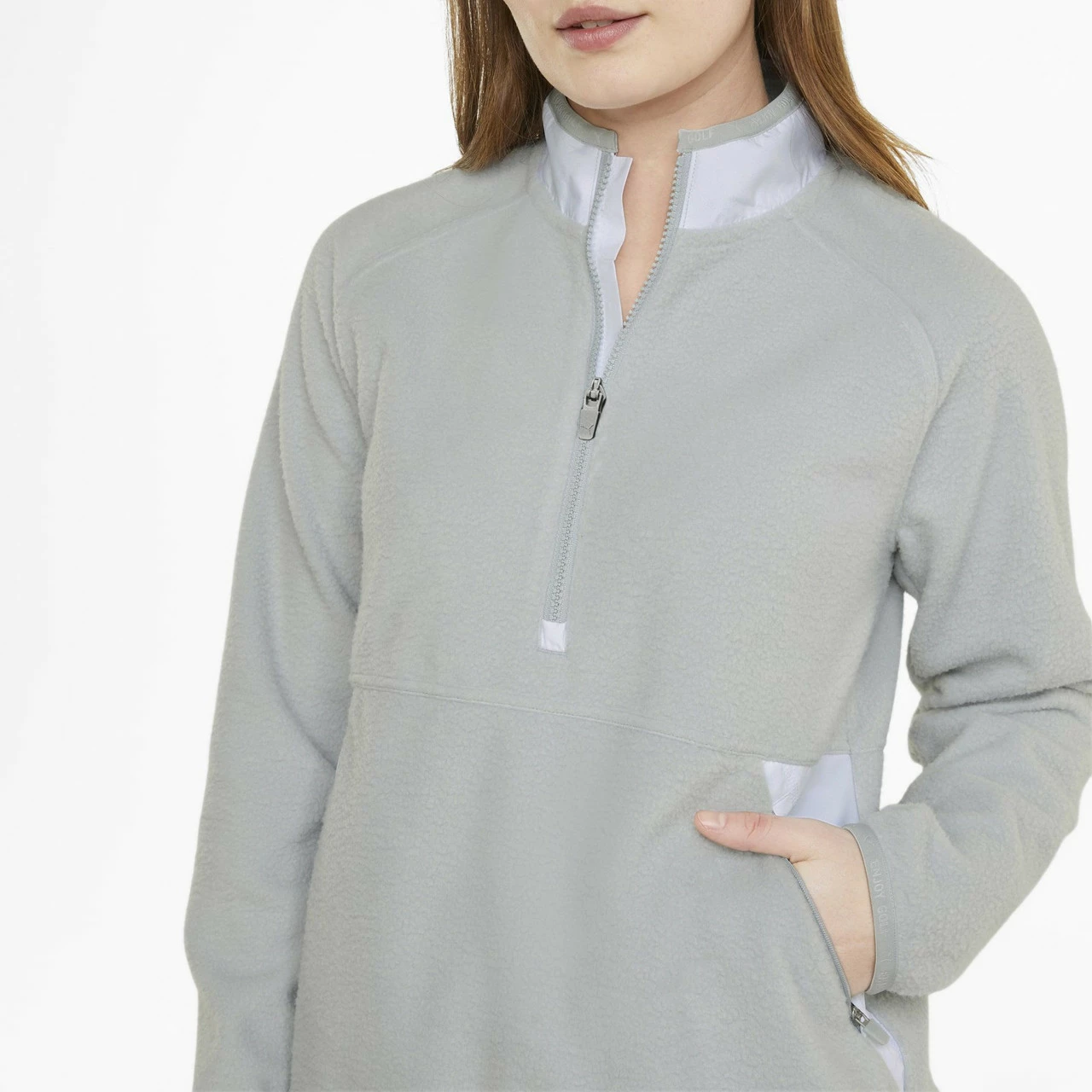 PUMA Golf Puma Womens Sherpa 1/4 Zip 10 PUMA Golf Puma Womens Sherpa 1/4 Zip - Image 8