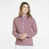 PUMA Golf Puma Womens Sherpa 1/4 Zip -Golf Headwear Sales Store 535517 04 mod01 02459.1669160326
