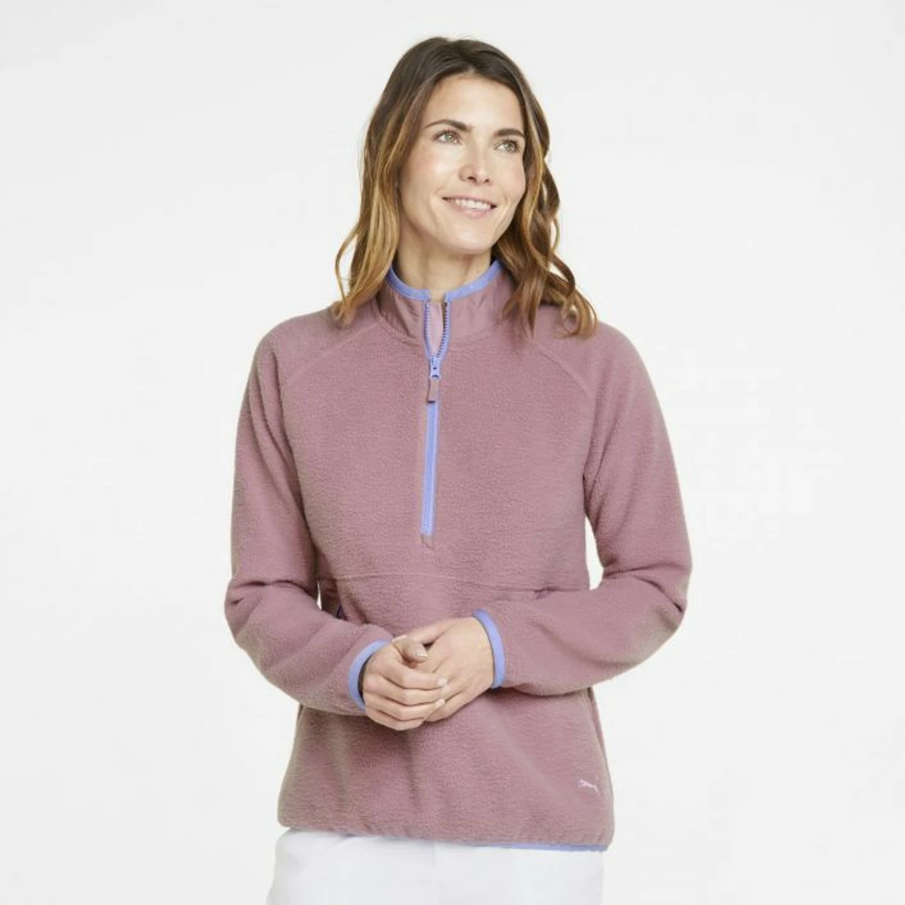 PUMA Golf Puma Womens Sherpa 1/4 Zip 3 PUMA Golf Puma Womens Sherpa 1/4 Zip