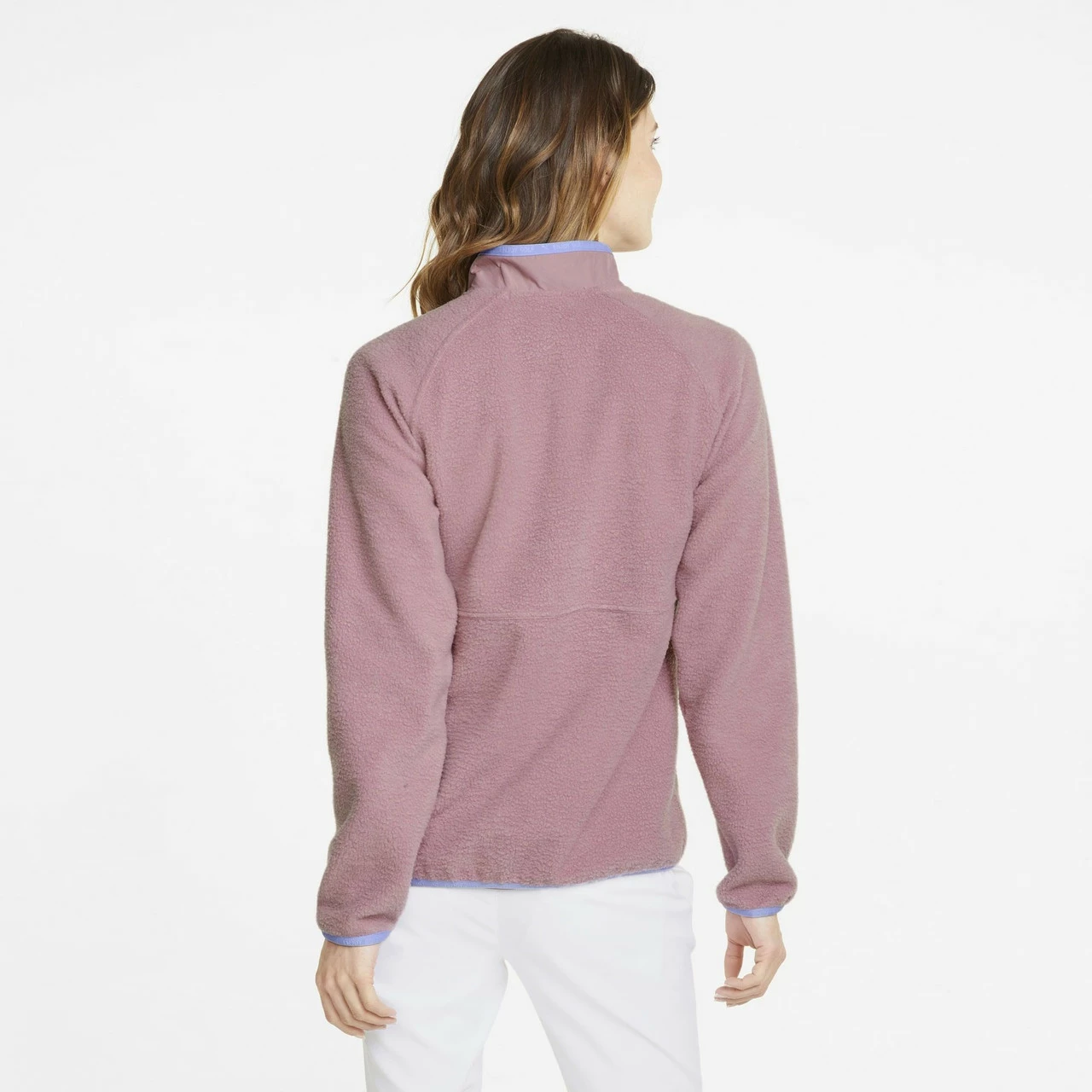 PUMA Golf Puma Womens Sherpa 1/4 Zip 4 PUMA Golf Puma Womens Sherpa 1/4 Zip - Image 2