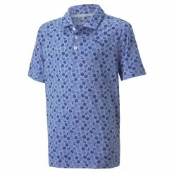 PUMA Golf Puma Boys MATTR Beach Trip Polo -Golf Headwear Sales Store 537260 03 80670.1665512583