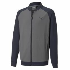 PUMA Golf Puma Boys Full Zip STLTH Jacket -Golf Headwear Sales Store 595452 11 82044.1664920592