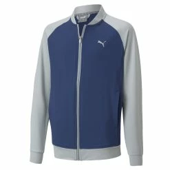 PUMA Golf Puma Boys Full Zip STLTH Jacket -Golf Headwear Sales Store 595452 12 24982.1664920603