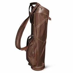 Sun Mountain Leather Sunday Bag -Golf Headwear Sales Store DKBrownKhaki 27006.1621613090