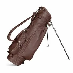 Sun Mountain Leather Stand Bag -Golf Headwear Sales Store DarkBrownKhaki 06959.1621612379