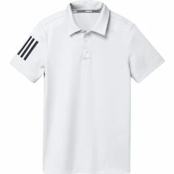 Adidas Golf Adidas Boys Performance Three Stripe Polo -Golf Headwear Sales Store FI8673 89746.1676412376