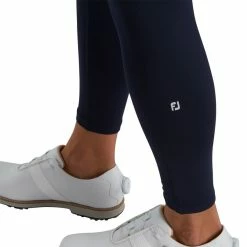 FootJoy Golf FootJoy Womens Fleece Back Leggings -Golf Headwear Sales Store FootJoy Womens Fleece Back Leggings Navy e 84332.1672343663