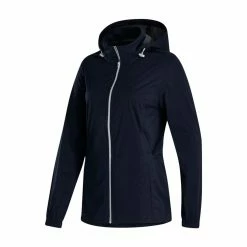 FootJoy Golf FootJoy Womens HydroKnit Jacket -Golf Headwear Sales Store FootJoy Womens HydroKnit Jacket Navy b 75799.1676061851