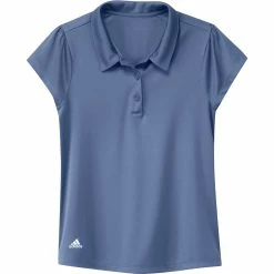 Adidas Golf Adidas Girls Performance Golf Polo -Golf Headwear Sales Store GQ2450 90035.1679078863