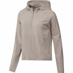 Adidas Golf Adidas Womens Seersucker Quarter Zip Hoodie -Golf Headwear Sales Store HS8972 23888.1679077112