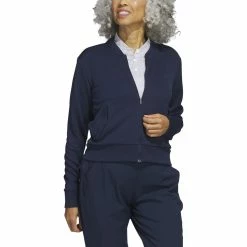 Adidas Golf Adidas Womens Knit Bomber Jacket -Golf Headwear Sales Store HS8977 24355.1679077761
