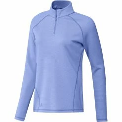 Adidas Golf Adidas Womens Embossed Quarter Zip Jacket -Golf Headwear Sales Store HT1266 02523.1679077380