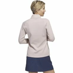 Adidas Golf Adidas Womens Embossed Quarter Zip Jacket -Golf Headwear Sales Store HT1270 01 61357.1679077302