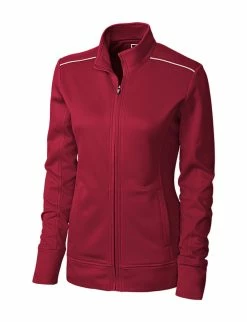 Cutter & Buck Women's WeatherTec Ridge Full Zip -Golf Headwear Sales Store LCK02571 CHT MANN HG 83293.1668534296