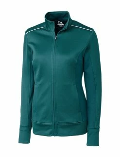 Cutter & Buck Women's WeatherTec Ridge Full Zip -Golf Headwear Sales Store LCK02571 MNG MANN HG 56633.1668534296
