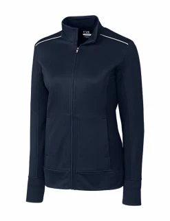 Cutter & Buck Women's WeatherTec Ridge Full Zip -Golf Headwear Sales Store LCK02571 NVBU MANN HG 80638.1668534296