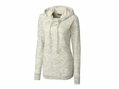 Cutter & Buck Womens Tie Breaker Hoodie -Golf Headwear Sales Store LCK08704 SW MANN HG 27753.1649792863