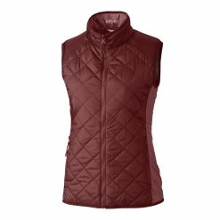 Cutter & Buck Ladies Lightweight Sandpoint Quilted Vest -Golf Headwear Sales Store LCO00006 BRD MANN HG 49736.1669056736