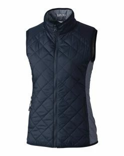 Cutter & Buck Ladies Lightweight Sandpoint Quilted Vest -Golf Headwear Sales Store LCO00006 LYN MANN HG 30744.1669056837