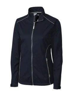 Cutter & Buck Ladies Weathertec Opening Day Softshell -Golf Headwear Sales Store LCO01220 NVBU MANN HG 32061.1649953252