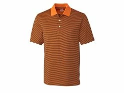 Cutter & Buck DryTec Trevor Stripe Polo -Golf Headwear Sales Store MCK00332 OBNB MANN HG 53535.1649280371