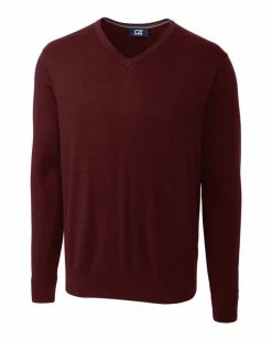 Cutter & Buck Lakemont V-Neck Sweater -Golf Headwear Sales Store MCS07726 BRD MANN HG 30250.1649436107