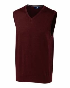 Cutter & Buck Lakemont Vest -Golf Headwear Sales Store MCS07727 BRD MANN HG 46687.1668631339