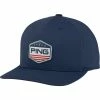 Ping Golf PING Liberty Performance Snapback Golf Cap -Golf Headwear Sales Store PING Liberty Collection Cap a 73775.1665166325