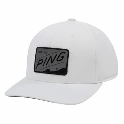 Ping Golf PING PP58 Camelback Performance Snapback Cap -Golf Headwear Sales Store PING PP58 Camelback Performance Snapback Cap WHT a 98566.1666196645