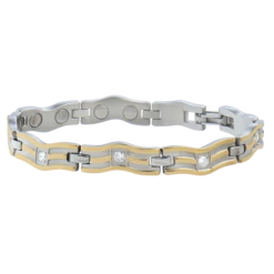 Sabona Ladies Serpentine Gold Magnetic Bracelet