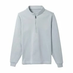 FootJoy Golf FootJoy Junior Half-Zip Contrast Stitch Mid-Layer -Golf Headwear Sales Store fj 28165 40737.1675977074